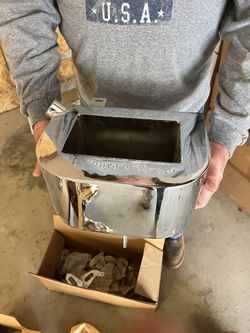 Harley Davidson Chrome Oil Tank NEW