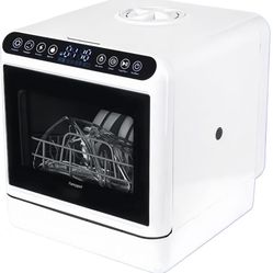 Dishwasher Tabletop dishwasher Portable Small fully automatic dishwasher with four wash modes plus drying and sterilizing modes Can be connected to th