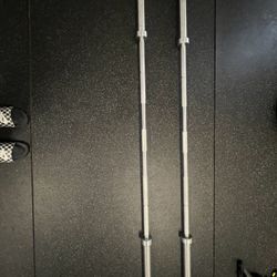 2 Olympic Barbells 
