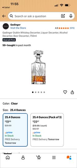 Liquor  decanter