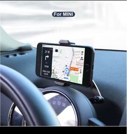 Mini cooper phone holder