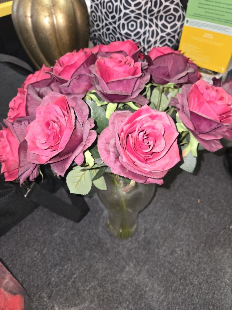 Wayfair Doz Red Roses In Vase