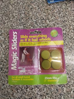 Magic Sliders 8 Teflon Sliding Discs