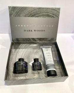 Joseph Abboud Dark Woods Gift Set – EDP 100ml + 20ml & 3-in-1 Wash – New