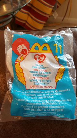 TY Nook The Husky Retired McDonald's Sealed RARE 1999