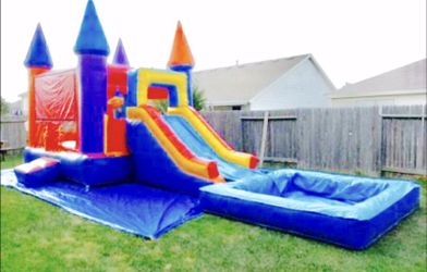 Moonwalk Waterslide combo