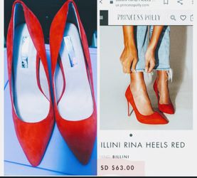 Billini Red High heels