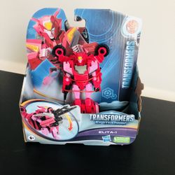 Brand new! Transformers: EarthSpark Elita-1 Kids Toy Action Figure