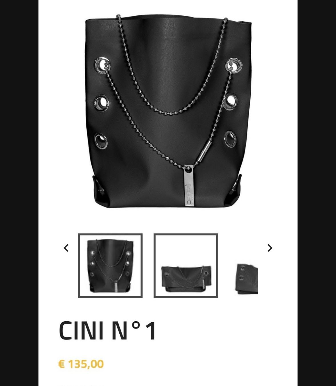 CINI N° 1 Bag