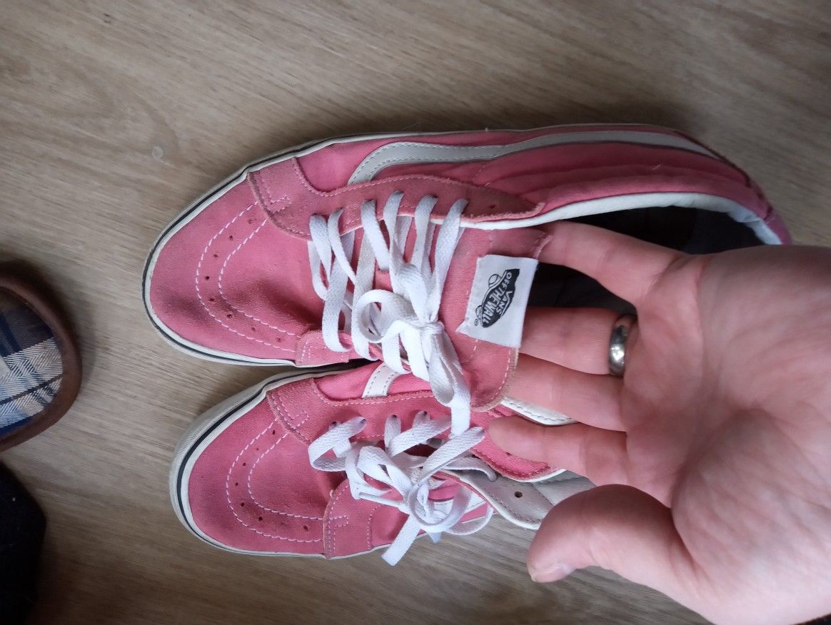 Vans Pink Lemonade Men's Shoes Size 10.5