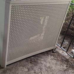 3 Ft Custom Made Radiator Cover, White