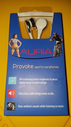 Brand new auria headphones running