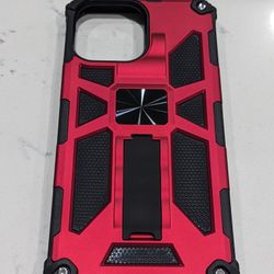 iPhone 13 Pro Max Red Hybrid Case