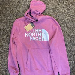 Women North Face Pink Hoodie (Classic)