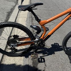 Trade  My Two Full Suspension Prototype Orange All Mountain Bike And My 2015 5.0 Meastro X Giant Full Suspension  