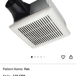 Broan-NuTone Bathroom Exhaust Fan, Easy Install, Powerful 110 CFM, Quiet 1.0 Sones, Energy Star