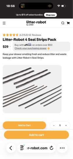 Litter-Robot 4 Seal Strips Pack