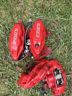 Akebono brake kit.