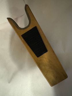 Vintage Justin wooden boot jack