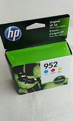 NEW HP 952 C/M/Y Color Ink Cartridge (N9K27AN) Combo 3/Pack OEM 2018-2019.