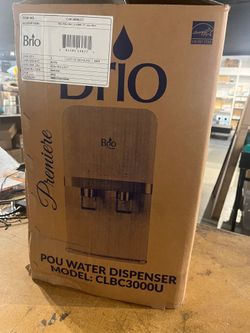 Brand New in Box – Brio Premiere CLBC-3000U Hot & Cold Dual Faucet Water Dispenser Cooler