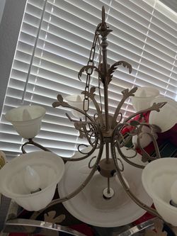 Elegant 6-Light Chandelier lamp