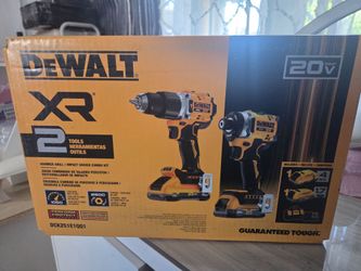 Dewalt 20v XR 2 tool combo kit