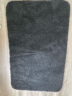 Small Black Rug