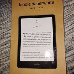 Kindle Paperwhite 