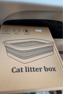 MAOHGOU Senior Cat Litter Box – Brand New