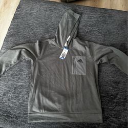 Adidas Men’s Regular Fit Kangaroo Pockets Hoodie