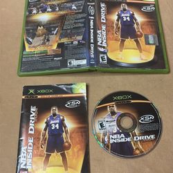 NBA Inside Drive 2004 (Xbox, 2003) Complete Tested 