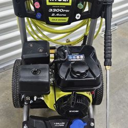 Used 3300psi Ryobi pressure washer