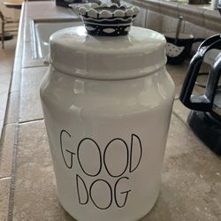 Ray Dunn Dog Treat Jar 