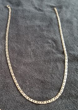 14k white gold chain 15gr total