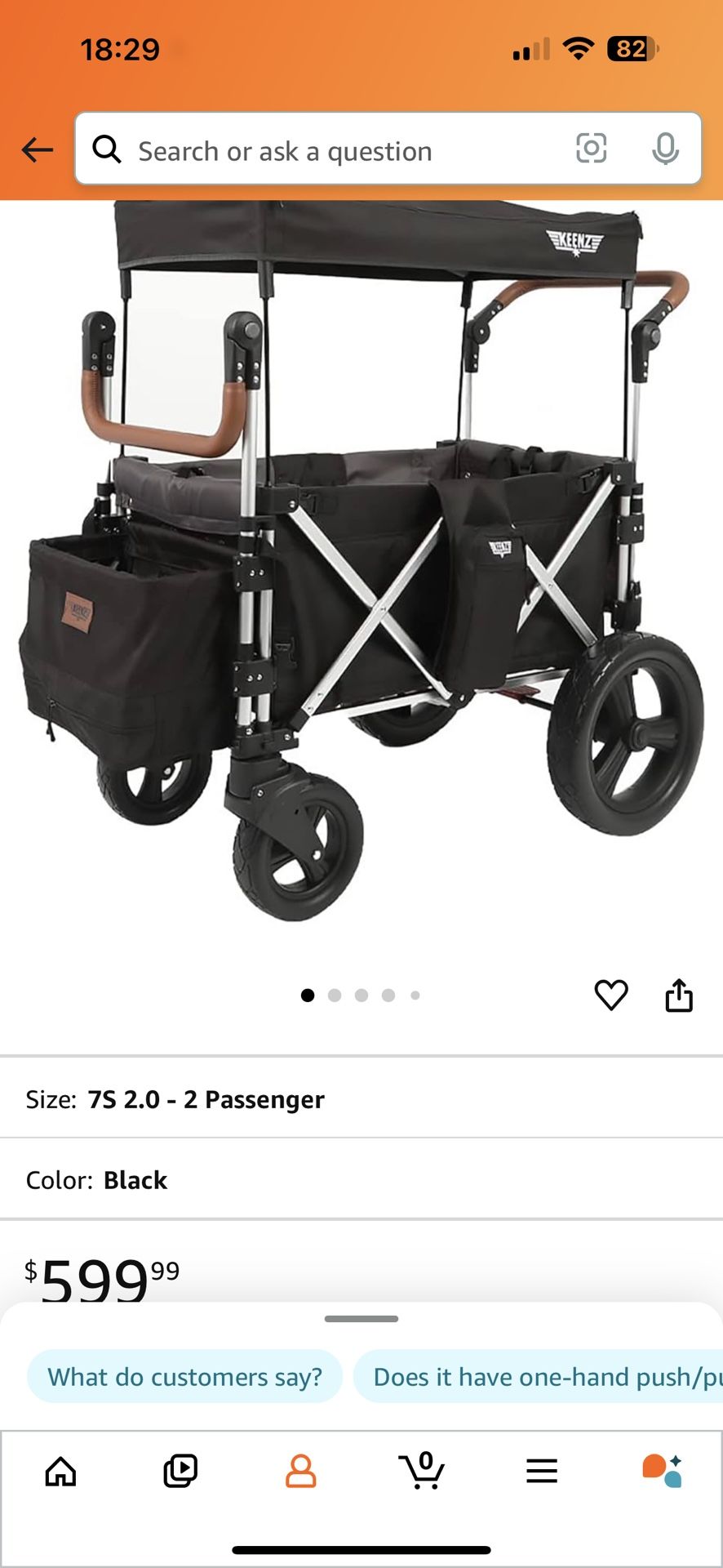4 Seat Stroller Wagon