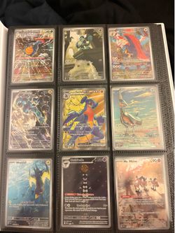 Pokemon Binder with Cards
