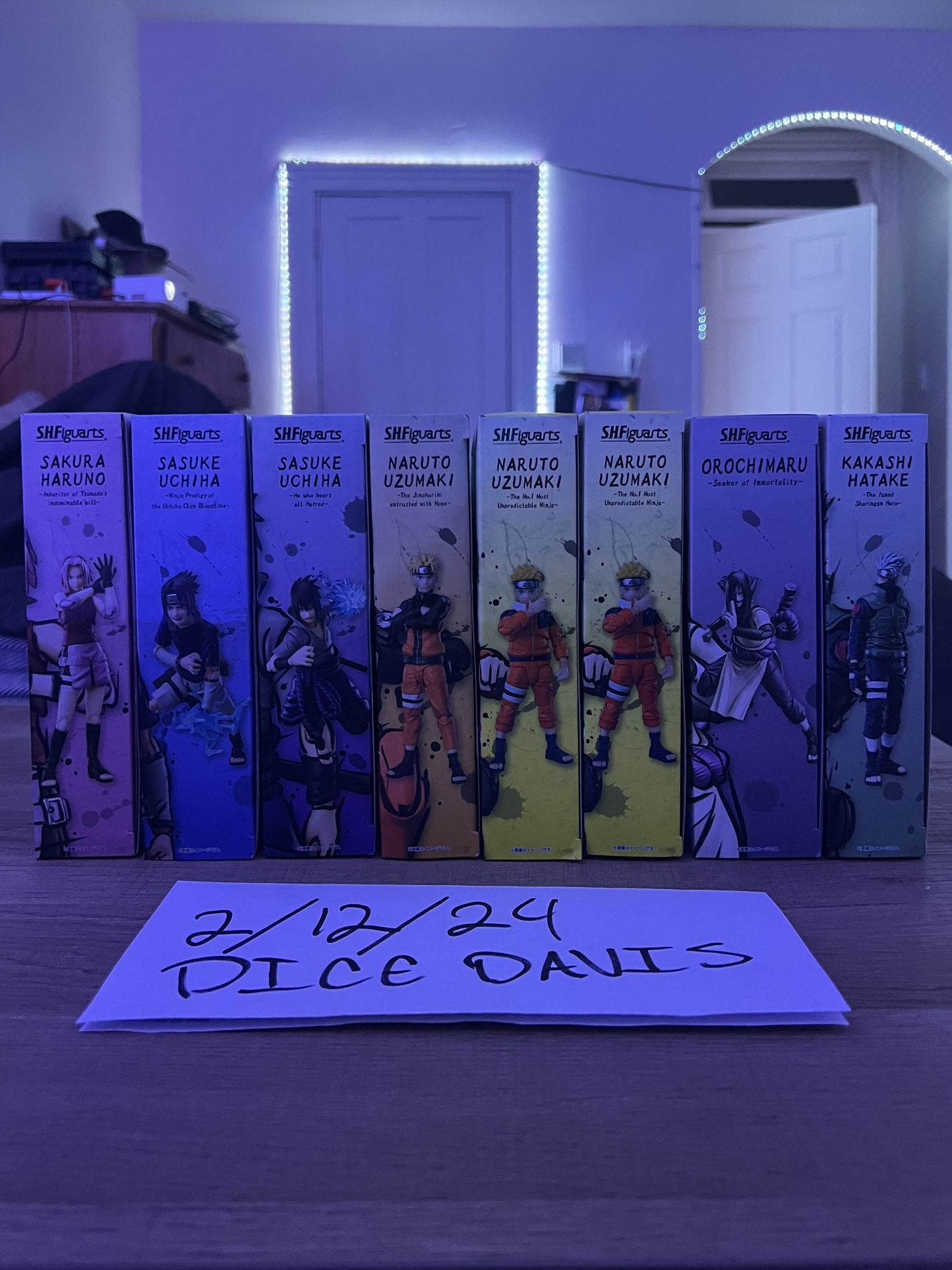 Sh Figuarts Naruto Line Action Figure Lot