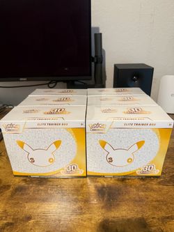 Pokemon 30th Anniversary Elite trainer boxes
