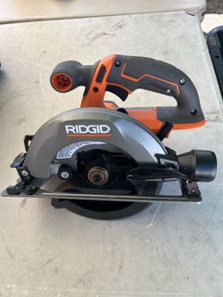 RIDGID 18V Cordless Circular Saw tool only