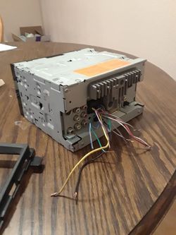 Pioneer double din stereo.
