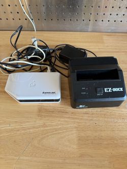 HDD EZ Dock Harddrive Dock and USB Hub Computer Parts