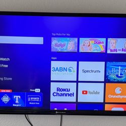 42” Element TV w/ ROKU Remote
