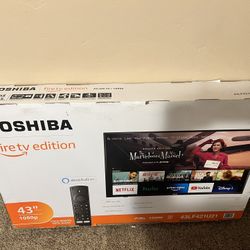 Toshiba 43” Fire stick edition TV 