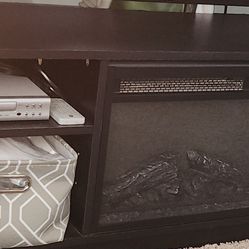 Black TV Stand