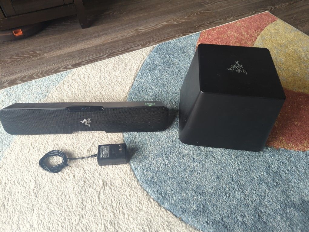 Razer Leviathan v1 Speaker and subwoofer