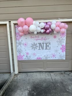 Birthday Backdrop For Girl