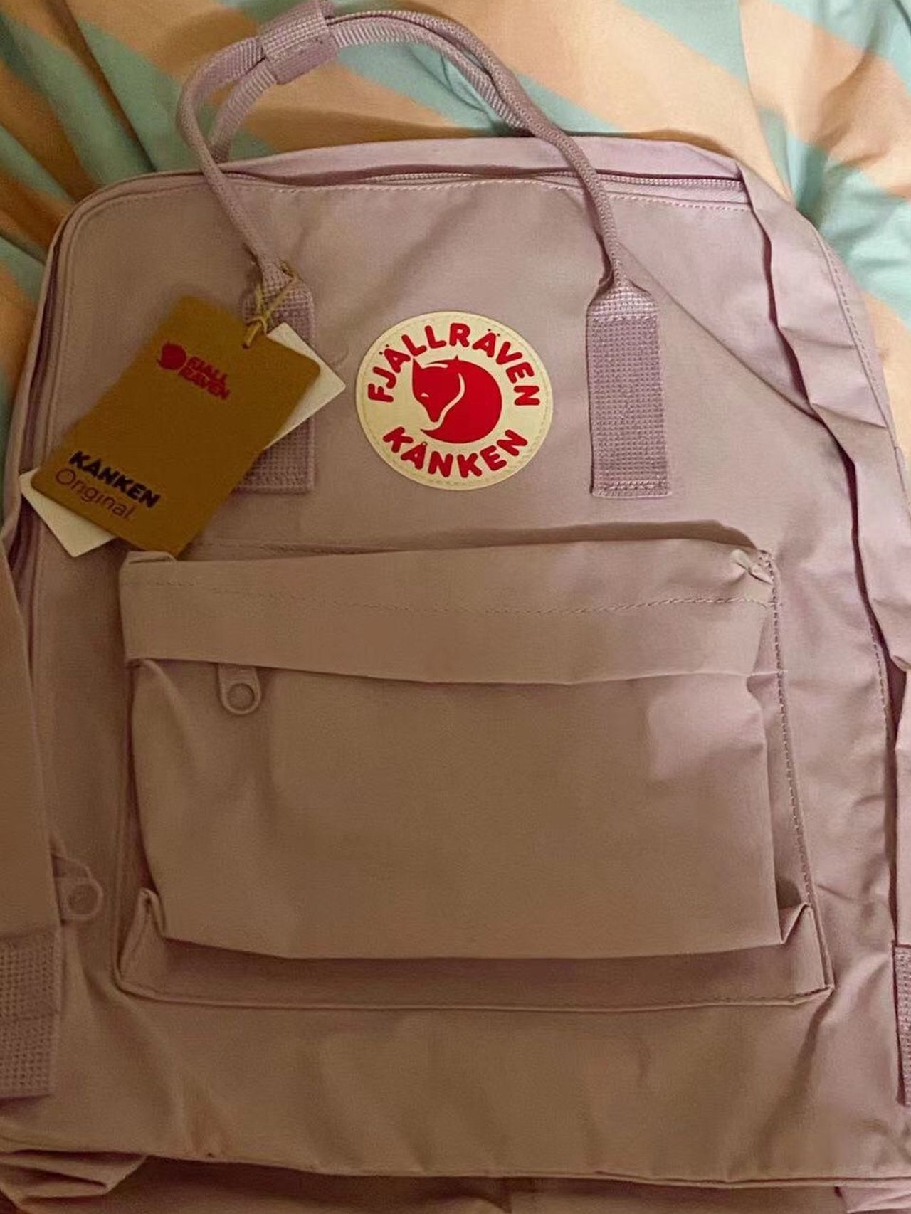 Fjallraven Kanken classic backpack lavender 