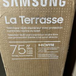 Samsung - 75” Class LST7D The Terrace Partial Sun Neo QLED 4K Smart TV