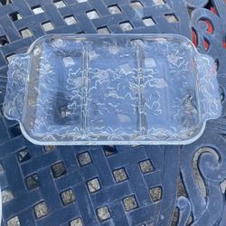 Princess House Divided Tray-New Without Box